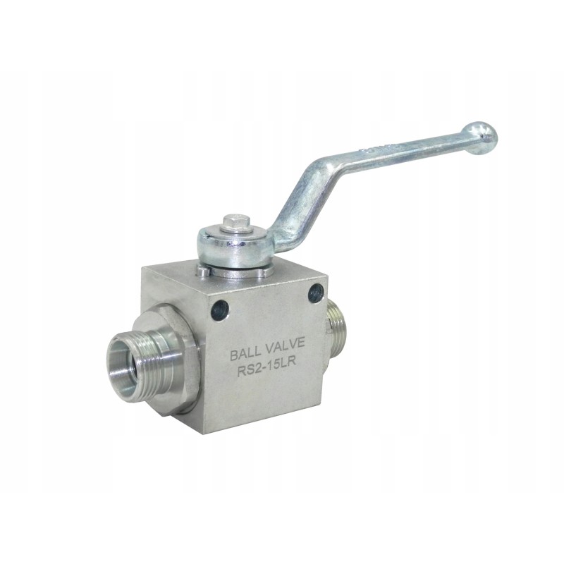 Hydraulic manual ball valve, 2-way, 22x1 5