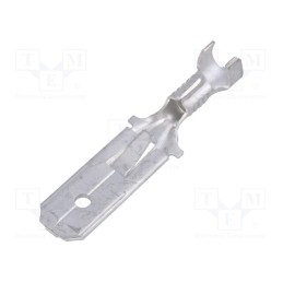 5 pcs x TE Connectivity - 42565-2 - Terminal: flat, 6.3mm, 0.8mm, male, 0.8÷1.4mm2, crimped, for cable