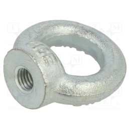 1 pcs x ELESA+GANTER - DIN 582-M10-ST - Lifting eye nut, eye, M10, steel, Plating: zinc, DIN 582, 25mm