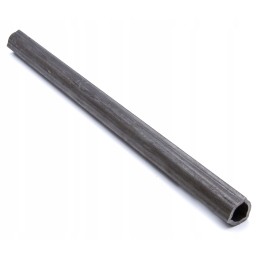 Internal triangular pipe 29x3 5mm, length 39 7cm