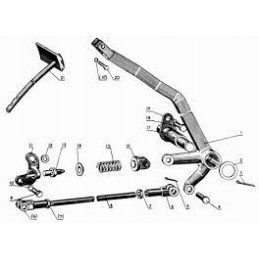 Pronar Mtz 82 Belarus clutch lever bracket