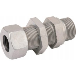 Straight bulkhead connector m16x1 5 10l r1 2