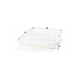 Mann filter cu2622 cabin filter
