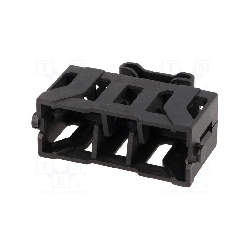 1 pcs x SCHURTER - 853.125 - Cover, push-in, 10.3x38mm, -40÷85°C, 32A, Mat: thermoplastic, black
