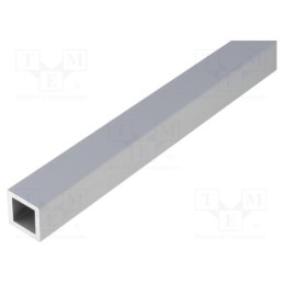 1 pcs x ELESA+GANTER - GN480.1-V10-200-AL-OS - Connecting tubes, S: 10mm, L: 200mm, aluminium, square