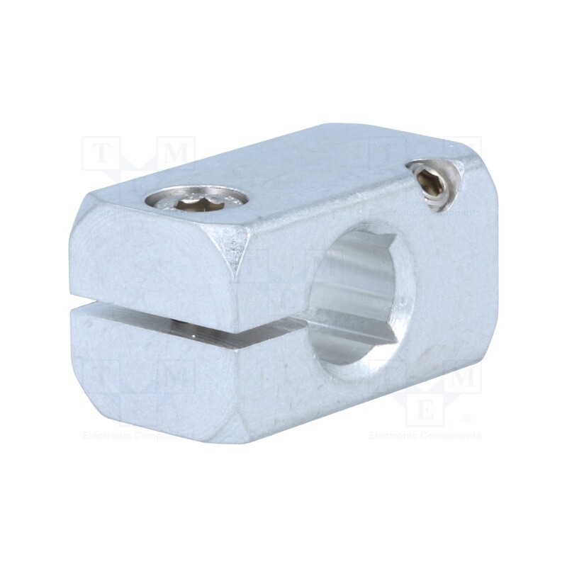 1 pcs x ELESA+GANTER - GN 476-B12-B12-A-MT - Mounting coupler, with axial bore, D: 12mm, S: 10mm, W: 20mm, H: 20mm