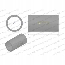 Bizon z 056 Warynski radiator rubber hose