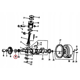 Rear oil fender for C 360 46503140 product kr