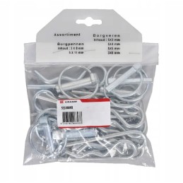 Set of small cotter pins