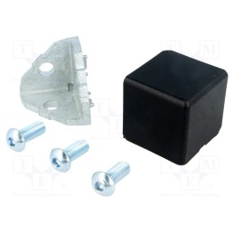 1 pcs x FATH - 093WE402N08S08 - Angle bracket, for profiles, Width of the groove: 8mm, aluminium