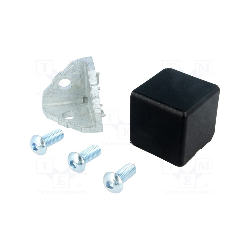 1 pcs x FATH - 093WE402N08S08 - Angle bracket, for profiles, Width of the groove: 8mm, aluminium