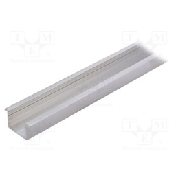 1 pcs x TOPMET - V3250000S - Profiles for LED modules, natural, L: 1m, VARIO30-07, aluminium