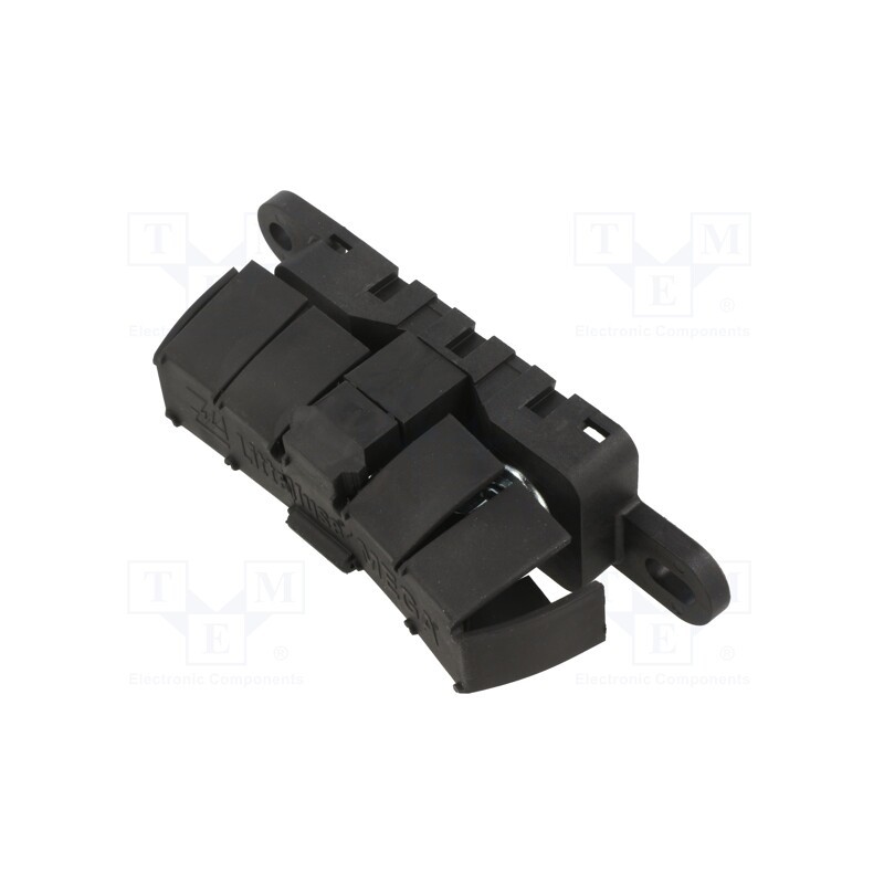 1 pcs x LITTELFUSE - 02981028HXFC - Fuse holder, 500A, M6 screw, Leads: solder lugs M6, -40÷125°C