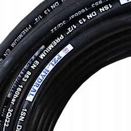 Hydraulic hose for crimping dn12 1 braid