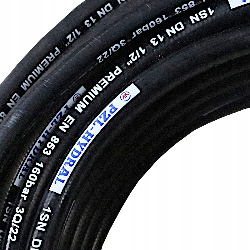 Hydraulic hose for crimping dn12 1 braid