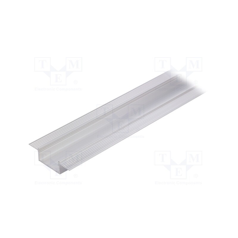 1 pcs x TOPMET - V3130000S - Profiles for LED modules, natural, L: 1m, VARIO30-04, aluminium