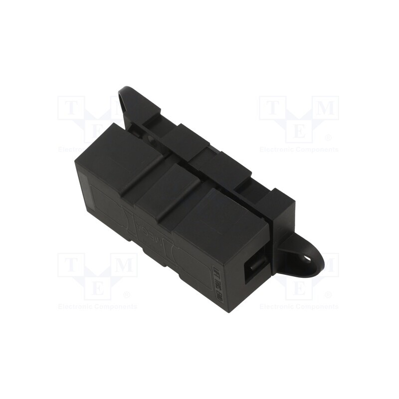 1 pcs x LITTELFUSE - 02981001ZXT - Fuse holder, 500A, M8 screw, Leads: solder lugs M8, UL94V-2, 70V