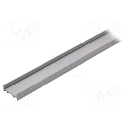 1 pcs x TOPMET - V3010020S - Profiles for LED modules, natural, L: 1m, VARIO30-01, aluminium