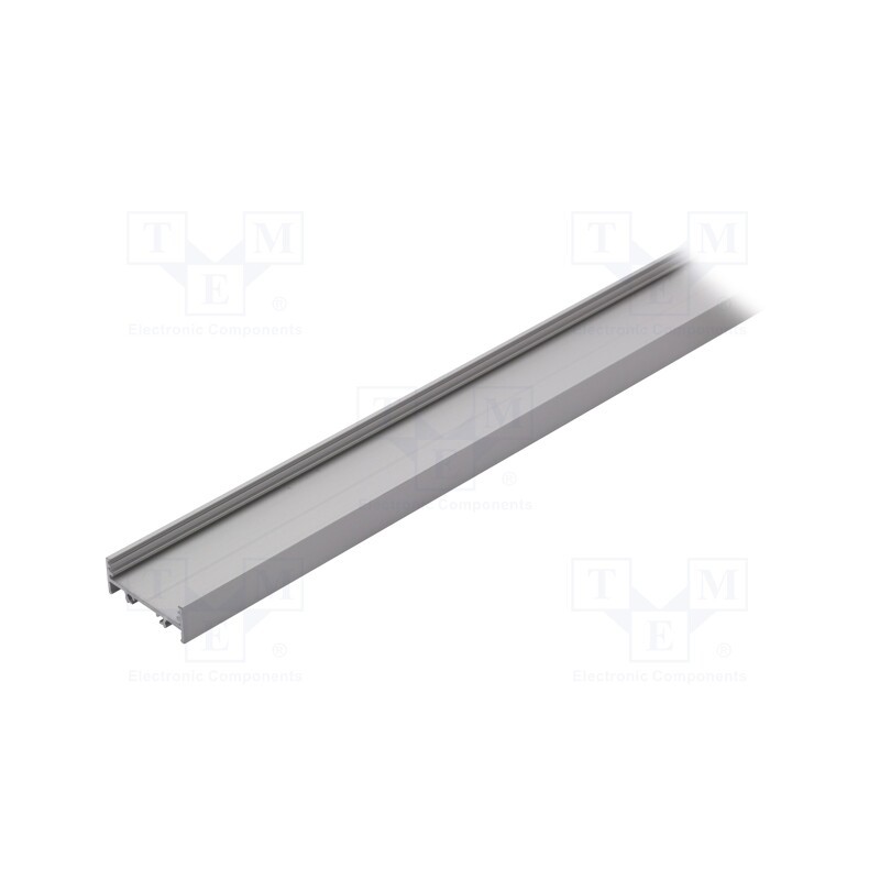 1 pcs x TOPMET - V3010020S - Profiles for LED modules, natural, L: 1m, VARIO30-01, aluminium