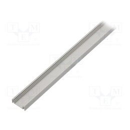 1 pcs x TOPMET - A2010020S - Profiles for LED modules, natural, L: 1m, SURFACE14, aluminium