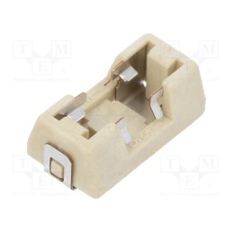 1 pcs x LITTELFUSE - 01550900M - Fuse holder, SMD fuses, SMT, -55÷125°C, 10A, UL94V-0, beige, 125VAC