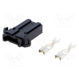 1 pcs x LITTELFUSE - 01550320ZXU - Fuse holder, 19mm, 20A, on panel, Leads: connectors, -40÷85°C, 32V