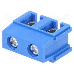 5 pcs x ECE - ETB71020B000Z - PCB terminal block, angled 90°, 7.5mm, ways: 2, on PCBs, 2.5mm2