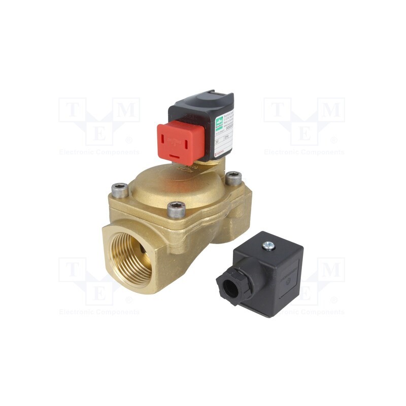 1 pcs x NORGREN HERION-8240400.9101.23050 - Electromagnetic valve, 0.1÷16bar, brass, NBR rubber, IP65, 230VAC