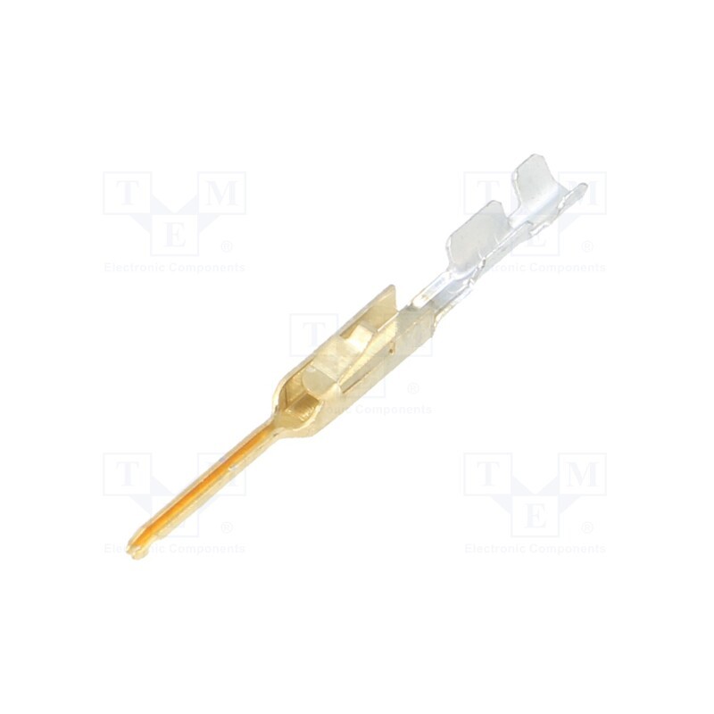 5 pcs x TE Connectivity - 5-104505-7 - Contact, male, copper alloy, gold-plated, 0.12÷0.4mm2, bulk, 3A