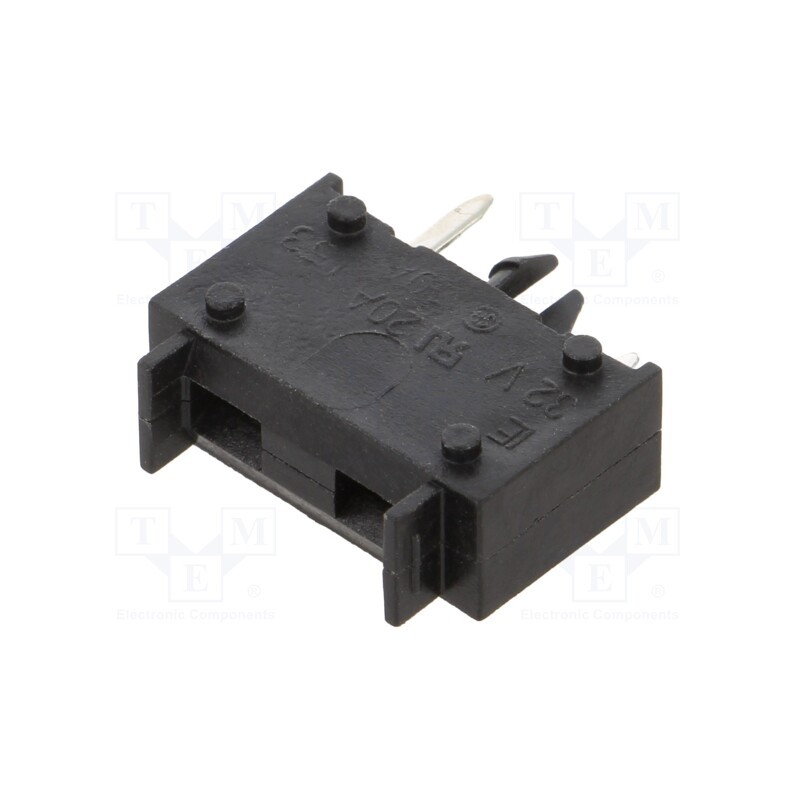 1 pcs x LITTELFUSE - 01530008LXN - Fuse holder, 10.9mm, 20A, PCB, UL94V-0, 32V