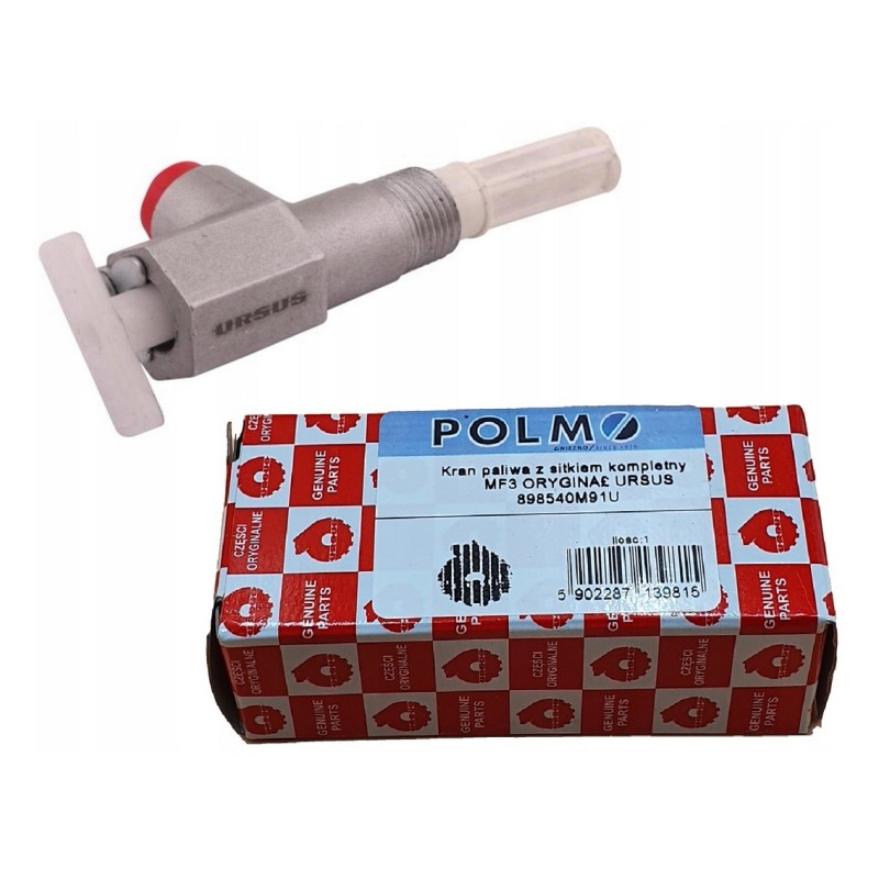 Fuel tap with strainer mf3 255 2812 3512 original