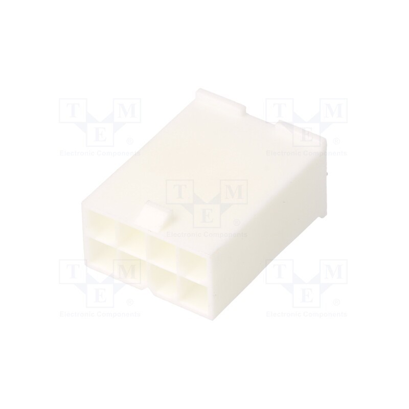 5 pcs x MOLEX - 39013089 - Plug, wire-wire, male, Mini-Fit Jr, 4.2mm, PIN: 8, w/o contacts