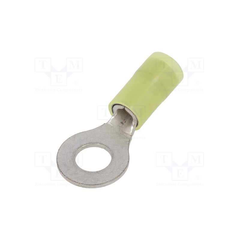 5 pcs x MOLEX - 193240014 - Tip: ring, M6, 2.5÷6mm2, insulated, tinned, copper, -55÷105°C, bulk