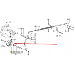 609799 1 tensioner roller