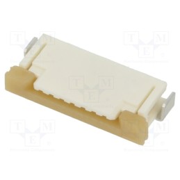 5 pcs x MOLEX - 522070760 - Connector: FFC/FPC, horizontal, PIN: 7, top contacts,ZIF, SMT, 50V