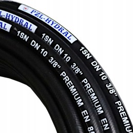 Hydraulic hose for crimping dn10 1 braid