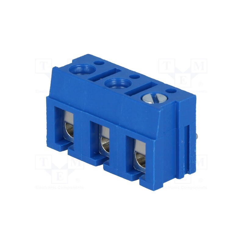 5 pcs x DEGSON ELECTRONICS - DG300R-7.5-03P-12-00AH - PCB terminal block, straight, 7.5mm, ways: 3, on PCBs, 2.5mm2, 10A
