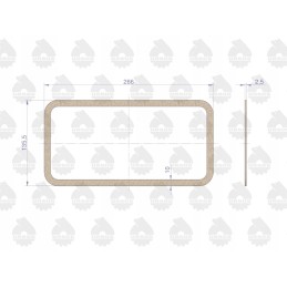Head cover gasket C 330 original Ursus