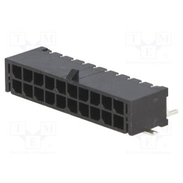 5 pcs x Amphenol Communications Solutions - MF30-SHE1-20 - Socket, wire-board, male, MF30, 3mm, PIN: 20, SMT, on PCBs, 5A, tinne