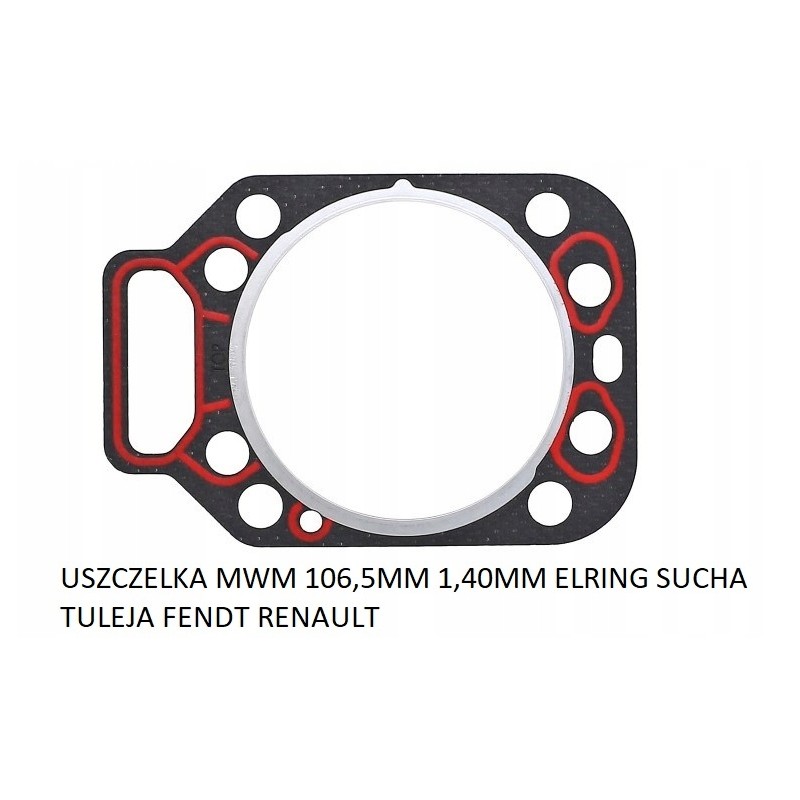 Head gasket fendt renault mwm d226 1 4mm