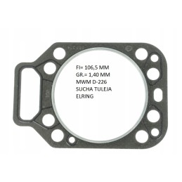 Head gasket fendt renault mwm d226 1 4mm