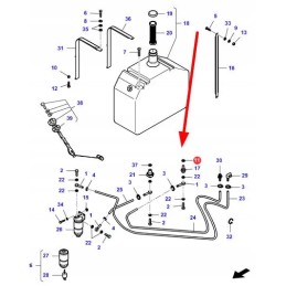 La14462981 o-ring 2 22 x 3 53