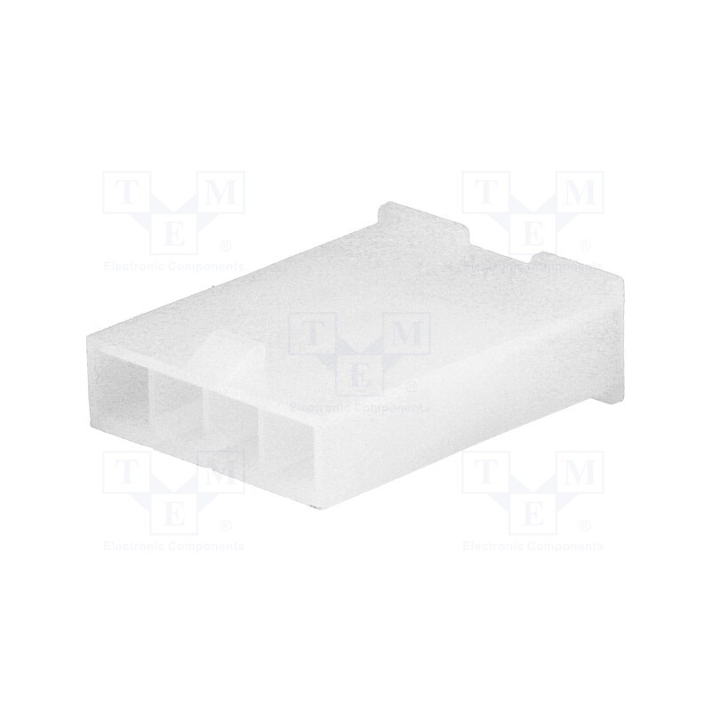 5 pcs x MOLEX - 39014046 - Plug, wire-wire, male, Mini-Fit Jr, 4.2mm, PIN: 4, w/o contacts