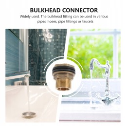 Plastic hose, flexible brass fittings, PVC pipes