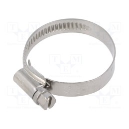1 pcs x PNEUMAT-158 G-ES - Cable tie, Ø: 25÷40mm, W: 9mm, Material: stainless steel