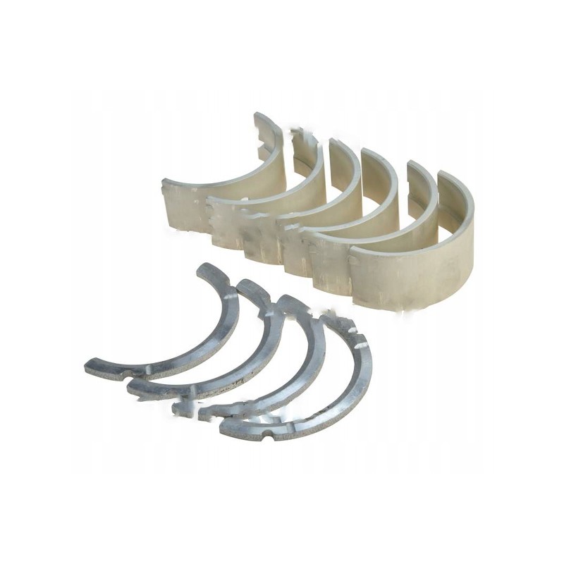 Set of BH2 main bearings, polished aluminum t