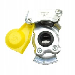 Coupling head 22x1 5 yellow