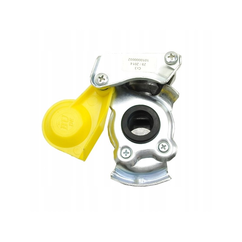 Coupling head 22x1 5 yellow