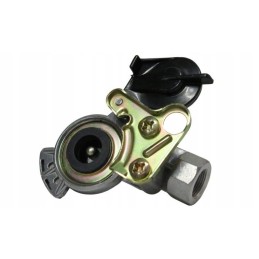 Hard air connection without trailer valve