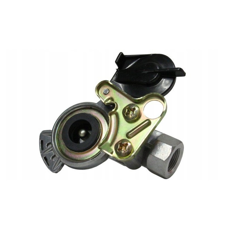 Hard air connection without trailer valve